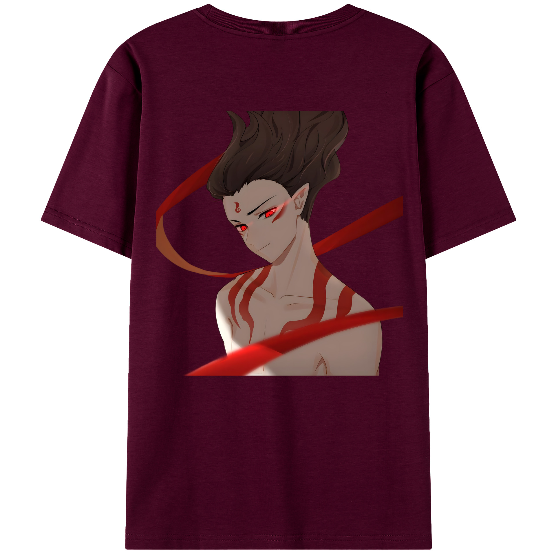 （画像用） Ne Zha 2 ナタ 魔童の大暴れ レディース半袖Tシャツ(バックプリント)